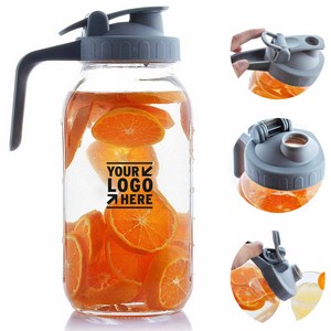 Large-capacity bottle with filter lid